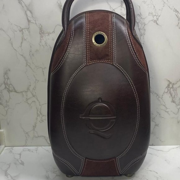 Troxel Bags Troxel Brown Leather Horse Riding Helmet Case Tote Equestrian Poshmark